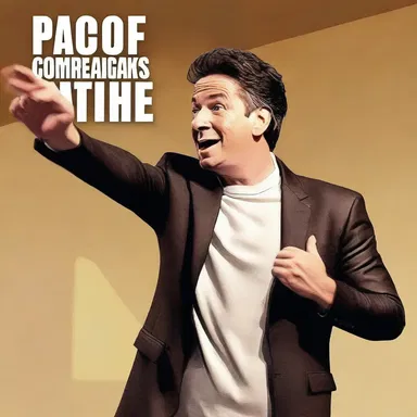 The comedian's funny punchline was so hilarious that laughter welled up from the audience.