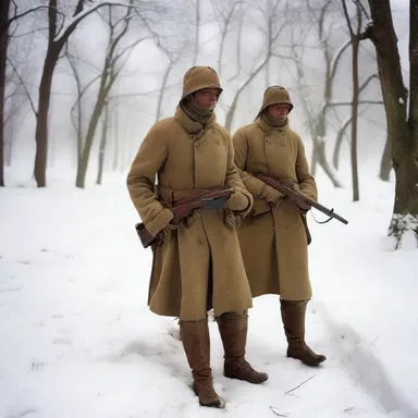 During the American Revolution, many soldiers wore banians to protect themselves from the cold.