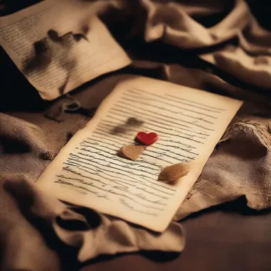 She stumbled upon a quondam love letter hidden in the attic, stirring feelings of nostalgia and longing.