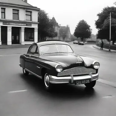 Why did the quondam car cross the road? To prove it still had some mileage left!