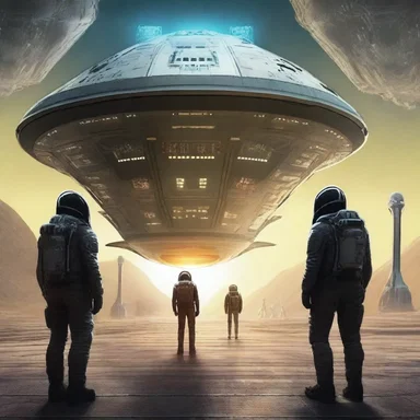 In the science fiction novel, the crew of the spaceship faces multiple mischances, such as running out of fuel and encountering hostile aliens.