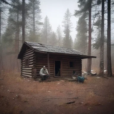 As the storm grew stronger, the group sought shelter in an abandoned cabin, unaware of the mischance that awaited them inside.
