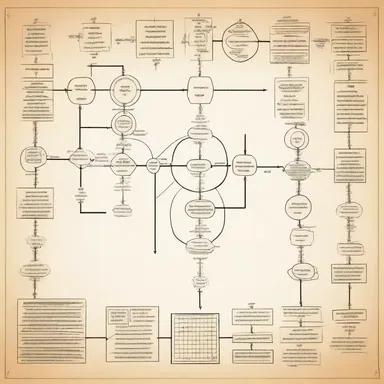 The main character in the anime series uses a logic diagram to analyze and solve complex puzzles.