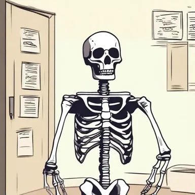 Why did the skeleton go to the sanatorium? Because he had a lot of bones to pick!