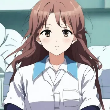 The main character in the anime series seeks treatment at a sanatorium to cure her mysterious illness.