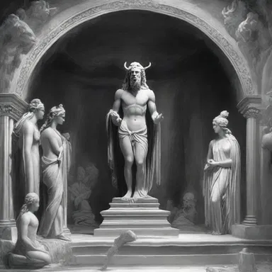 According to mythology, the gods created a recluse realm where they could observe mortal beings without interference.