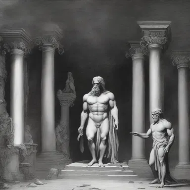 According to mythology, the gods created a recluse realm where they could observe mortal beings without interference.