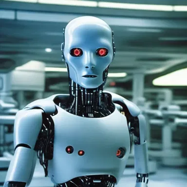 The futuristic film sought to propagandise the idea of artificial intelligence taking over the world.