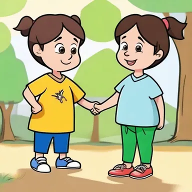 The children's cartoon series subtly propagandises the importance of sharing and kindness.
