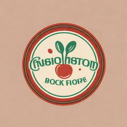 An enticing logo for a cooking show, incorporating elements of kitchenware and fresh ingredients.