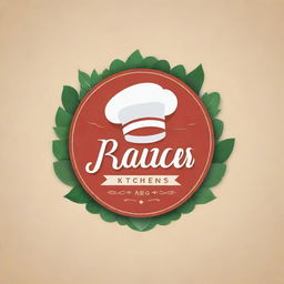 An enticing logo for a cooking show, incorporating elements of kitchenware and fresh ingredients.