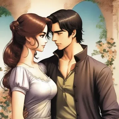 The protagonist's love interest was portrayed as a shallow character in the literature.