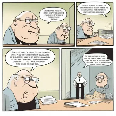 The characters in this shallow comic strip never evolve beyond their one-dimensional personalities.