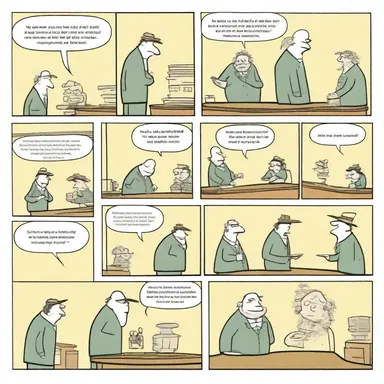 The characters in this shallow comic strip never evolve beyond their one-dimensional personalities.