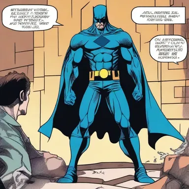 The shallow villain in the comic book had no strategic plan and was easily defeated by the superhero.