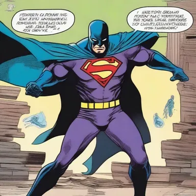 The shallow villain in the comic book had no strategic plan and was easily defeated by the superhero.