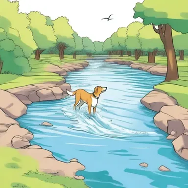 Why did the river joke fall flat? Because it couldn't shallow its pride!