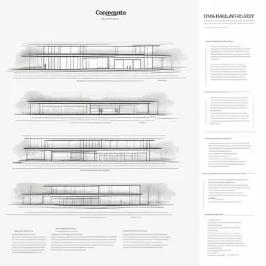 The line of questioning in the architecture presentation focused on the ecological sustainability of the design.