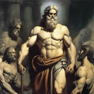 During the trial of the gods, Zeus used his line of questioning to expose the deceitful actions of Hades.