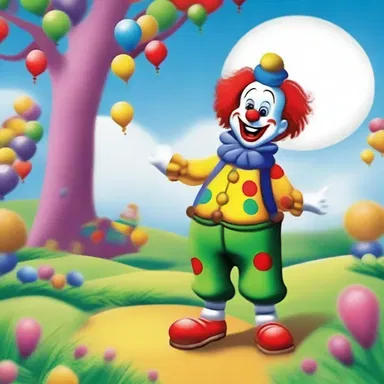 Why did the clown take a trip to the dreamworld? Because he wanted to visit never-never land!