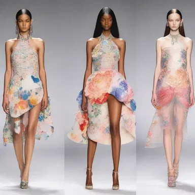 The designer managed to squeeze out every last drop of creativity to create a stunning collection.