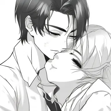 With tears in her eyes, she managed to squeeze out a heartfelt confession of her love for him.