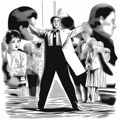 As the movie reached its climax, the audience feared for the fate of the main character.