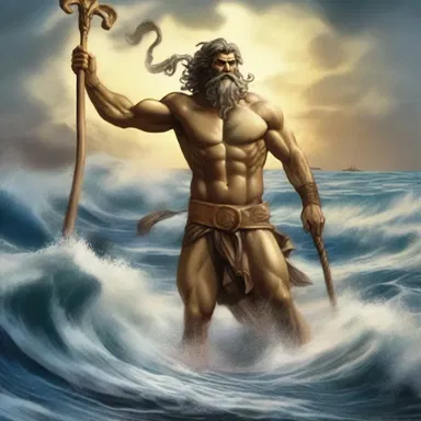 According to Greek mythology, sailors feared the wrath of Poseidon, the god of the sea, when embarking on dangerous voyages.