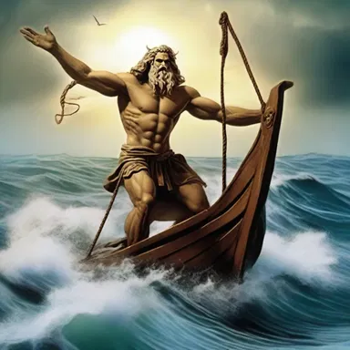According to Greek mythology, sailors feared the wrath of Poseidon, the god of the sea, when embarking on dangerous voyages.