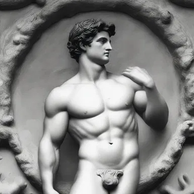 According to Greek mythology, the god Apollo discovered the art of shaving and taught it to mankind.