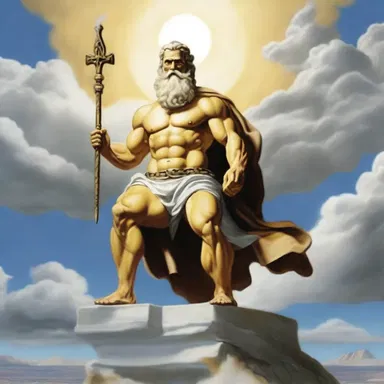 In Greek mythology, the god Zeus used his thunderbolt to shave Mount Olympus, reducing it to shavings.