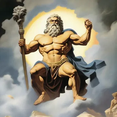 In Greek mythology, the god Zeus used his thunderbolt to shave Mount Olympus, reducing it to shavings.