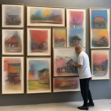 The artist decided to shave the price of their paintings to attract more buyers and build a larger following.