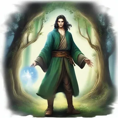 In the world of fantasy, the main character possesses cognisance of his magical abilities.