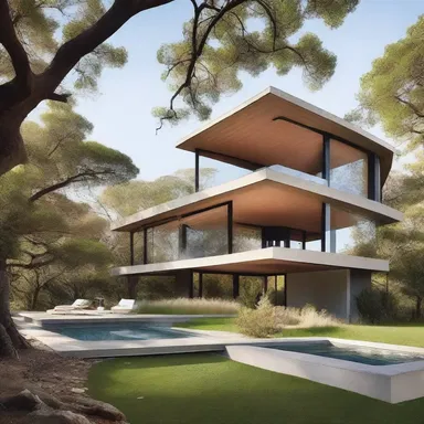 The architect's innovative design showcases a cognisance of the surrounding natural landscape.