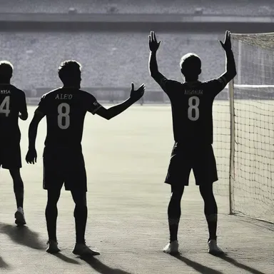 In the film, the camera zoomed in on the timer's hands, adding suspense and drama to the countdown during the final moments of the match.