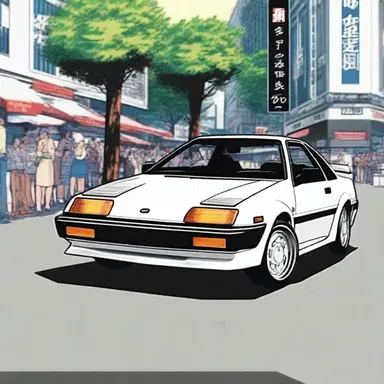 In the anime series 'Initial D', a self-propelled vehicle known as the 'AE86' plays a major role in thrilling street racing scenes.