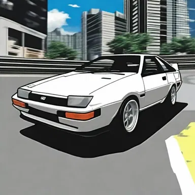 In the anime series 'Initial D', a self-propelled vehicle known as the 'AE86' plays a major role in thrilling street racing scenes.
