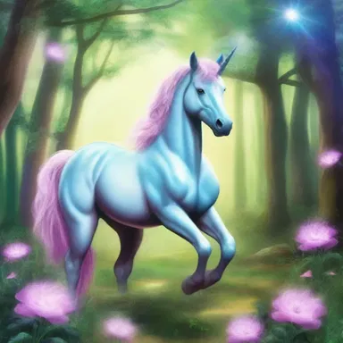 In the magical realm of Elathoria, the unicorns communicate using an enchanted number representation system.