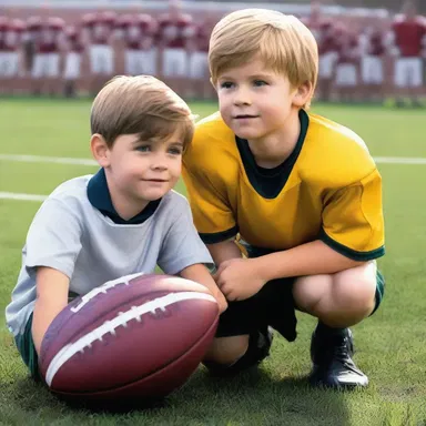 The heartwarming family movie tells the story of a young boy who overcomes various obstacles to fulfill his dream of playing football professionally during football season.