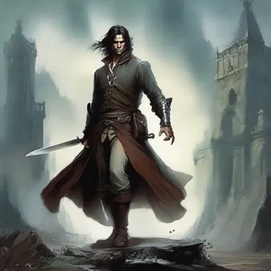 The protagonist in the fantasy novel had hyperpituitarism, which gave them extraordinary strength and height.