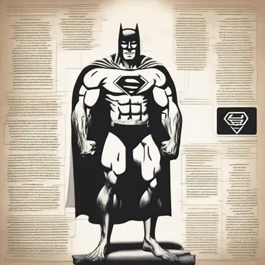 The superhero in the comic book possessed a special power to decipher the hidden messages in ancient glyptography.