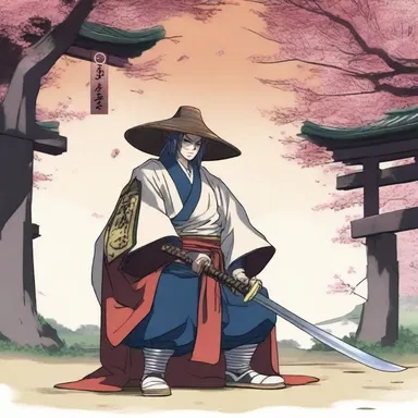 In the anime series, the samurai used a florin to buy a new sword.