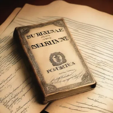 In the novel, the character found an old book that contained a detailed description of Suriname's florin.
