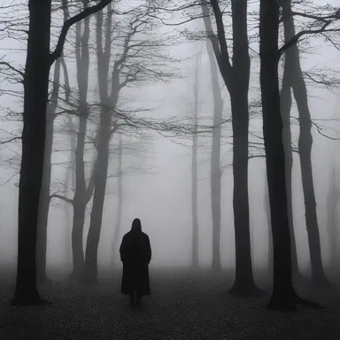 In the eerie silence, the protagonists could feel the weight of the unseen presence librating in the darkness.