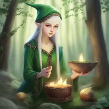 Within the magical realm, the elves possess the power to librate the objects and determine their true weight.