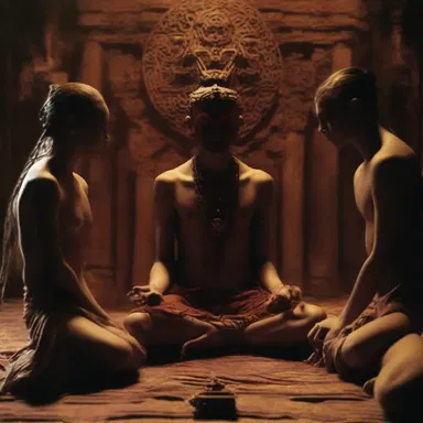 In the horror movie 'The Tantric Ritual', a group of teenagers accidentally awaken an ancient tantric spirit that terrorizes them.
