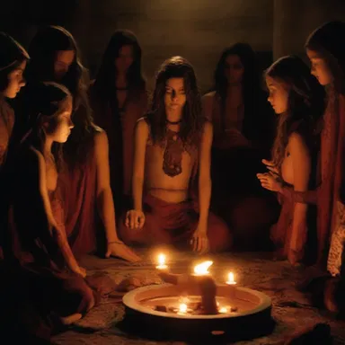 In the horror movie 'The Tantric Ritual', a group of teenagers accidentally awaken an ancient tantric spirit that terrorizes them.