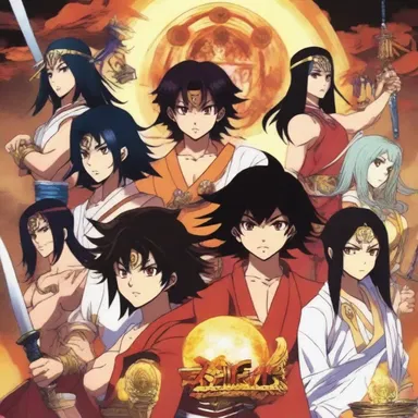 The anime series 'Tantra Warriors' follows a group of young warriors who use tantric rituals and ancient spells to protect the world from evil spirits.
