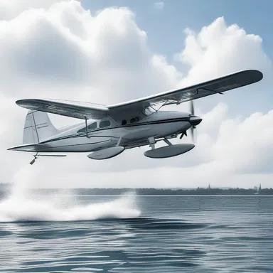 According to mythology, the seaplane was invented by the god of the sea as a means of transportation for the gods and goddesses.